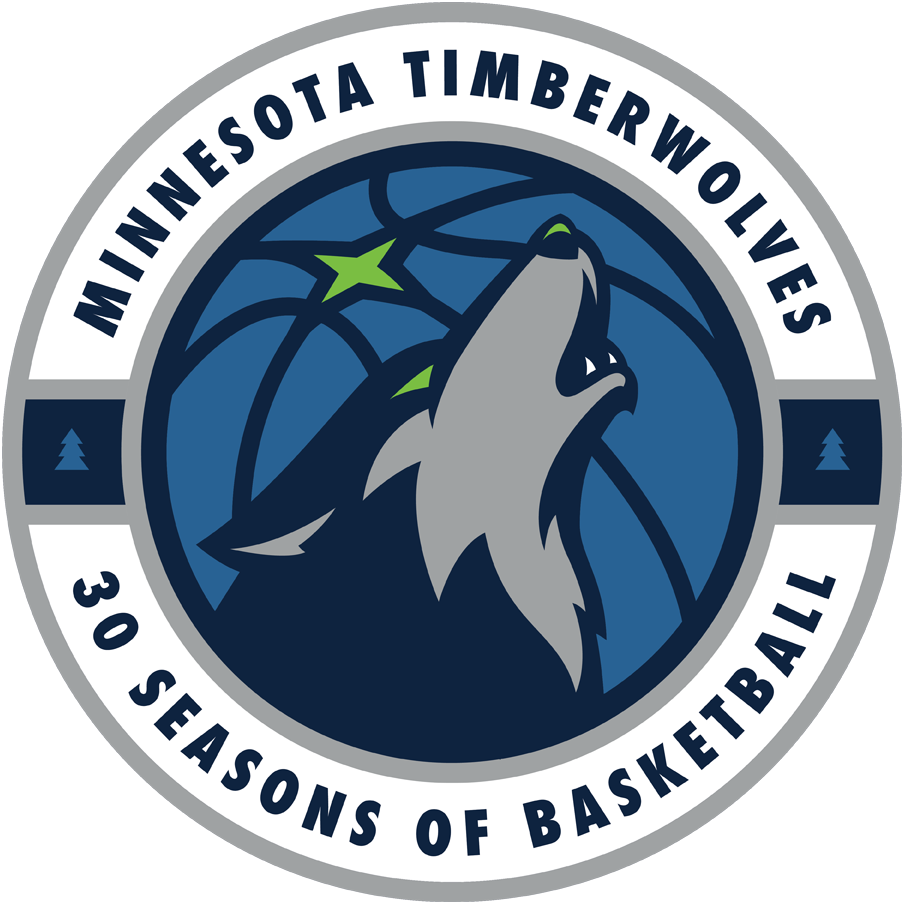 Minnesota Timberwolves 2019 Anniversary Logo iron on transfers for fabric